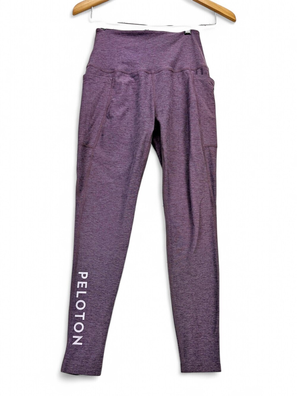 Peloton High-Rise Pocket Leggings Women M Plum Heather